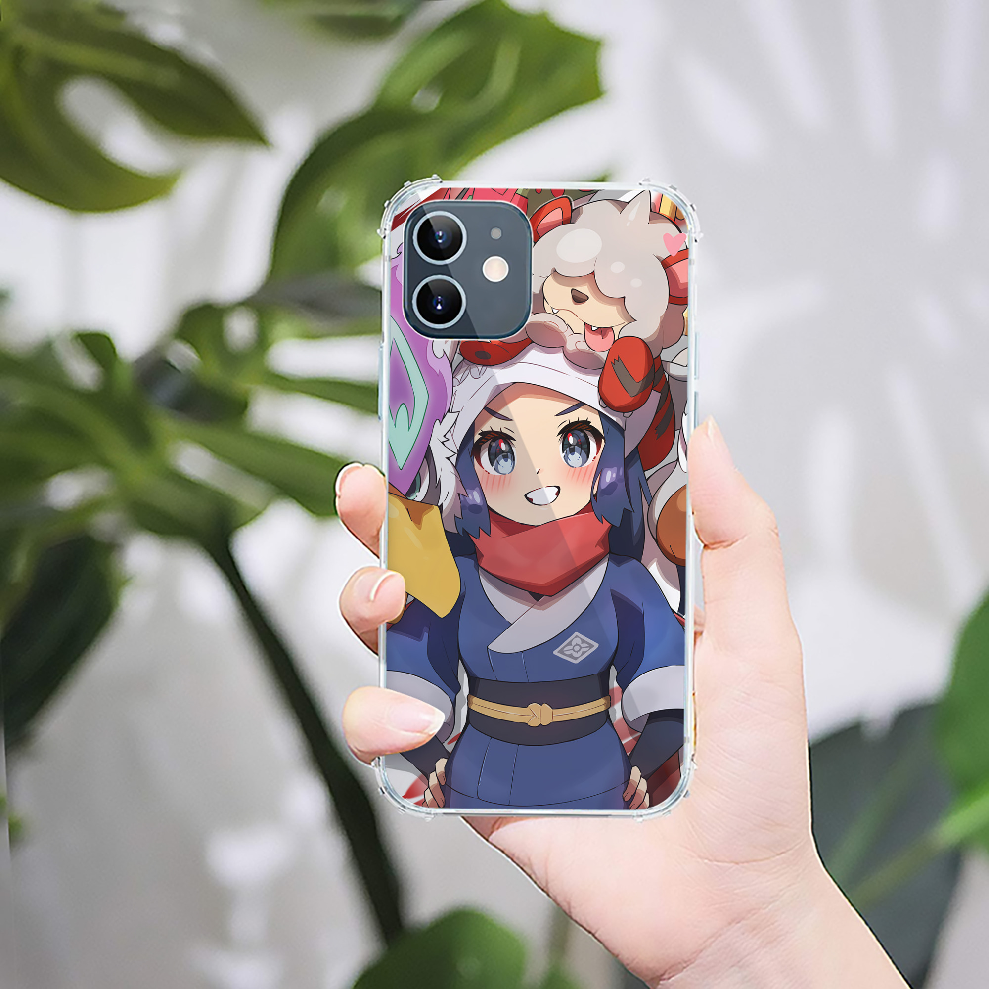 （画像用） ポケットモンスター Pokémon 【iPhone 12シリーズ対応】透明スマホケース（クリアソフトケース）